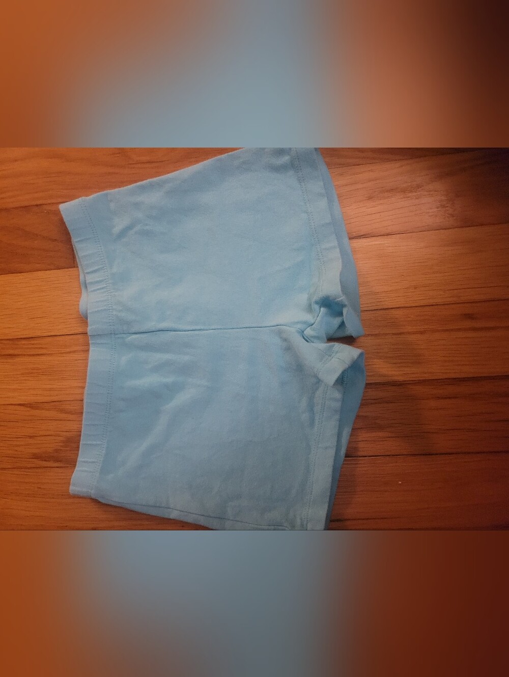 Light Blue Girls Shorts